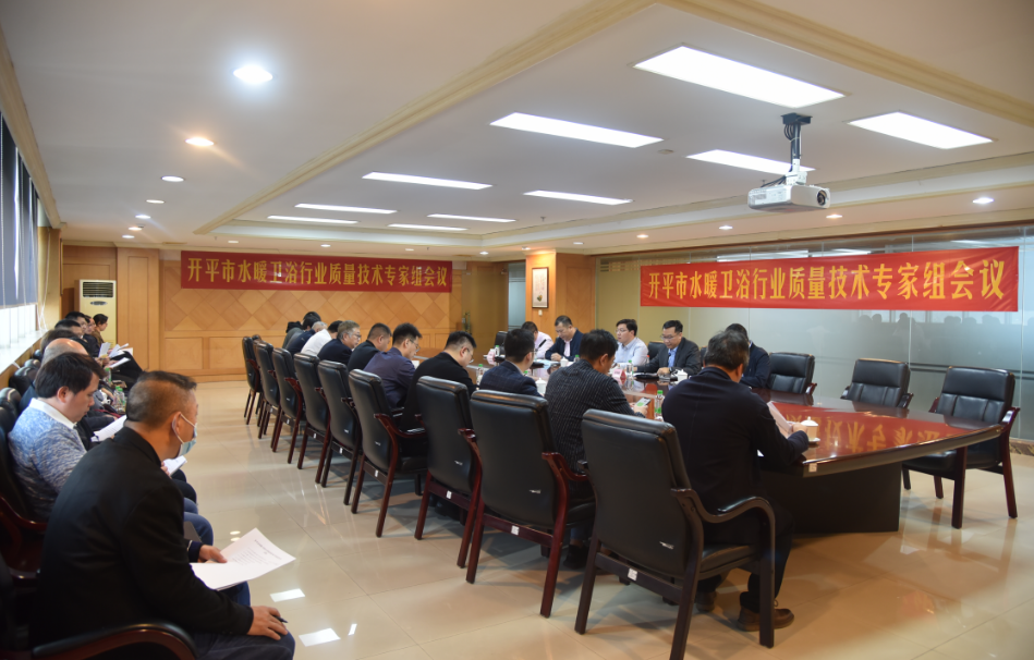开平市组建水暖卫浴行业质量技术专家组，推动水暖卫浴高质量发展